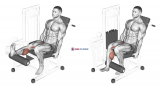 Lever Seated One Leg Curl