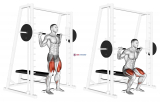 Smith Squat to Bench