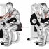 Dumbbell Decline One Arm Hammer Press