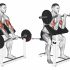 Smith Machine Reverse Decline Close Grip Bench Press
