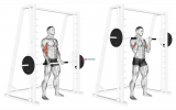 Smith Machine Bicep Curl