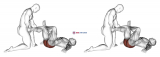 Assisted Lying Gluteus And Piriformis Stretch