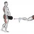 Kettlebell Seated One Arm Military Press
