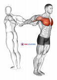 Assisted Pulling Backs Chest Stretch