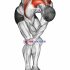 Reach forward upper back stretch