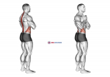 Standing Back Rotation Stretch