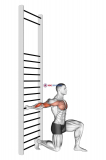 Arms Stretch On A Support
