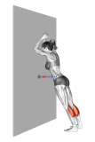 Calves Stretch Static Position