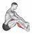 Sitting Toe Pull Achilles Stretch