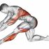 Standing High Leg Bent Knee Hamstring Stretch