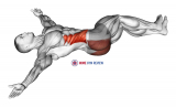 Lying Knee Roll Over Stretch