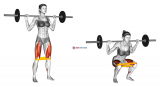 Resistance Band Full Squat