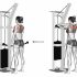 Cable One Arm Lateral Raise (female)