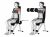 Dumbbell Seated Front Raise (female)