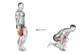 Single Leg Heel Touch Squat