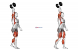 Dumbbell Single Arm Overhead Carry