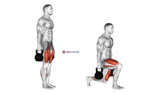 Kettlebell Backward Lunge