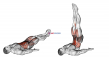 Alternate Lying Floor Leg Raise (male)