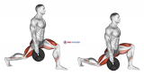 Weighted Stretch Lunge