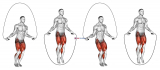 Side-to-Side Jump Rope (male)
