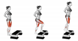 Single Leg Step Up (female)