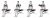 Dumbbell Seated Alternate Biceps Curl (female)