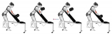 Dumbbell One Arm Zottman Preacher Curl (female)