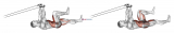 Band Upper Body Lying Air Bike
